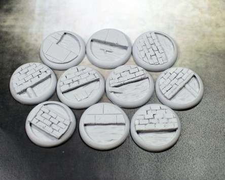 Sewer Round Bases from Secret Weapon Miniatures