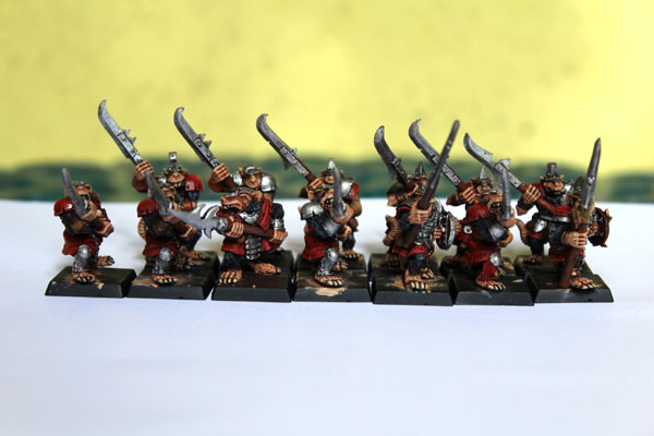 13 of my Stormvermin in their glory!