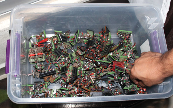 They were quite a few boxes like that here!