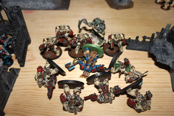 Sad they for The Chapter. Brother Titus has fallen...