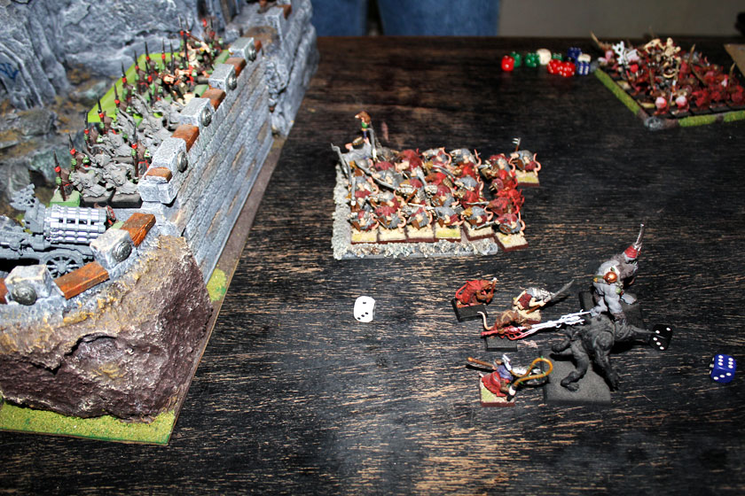 ...and they bounce back off the wall...