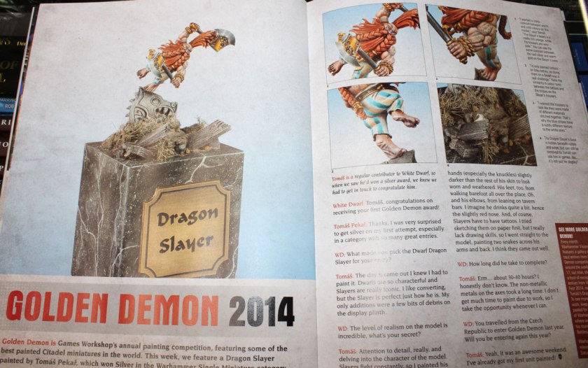 It was presented in White Dwarf magazine. WOW!