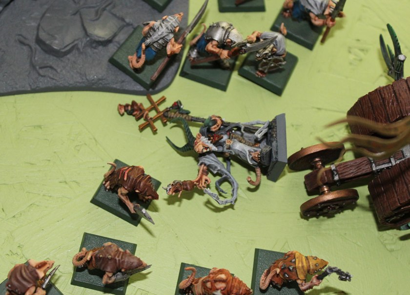 grey Seer shot down in the first turn with Elven arrows.