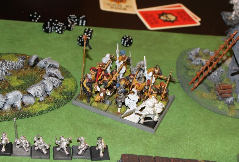 Count von Stashek rejoins his regiment of Halberdiers.