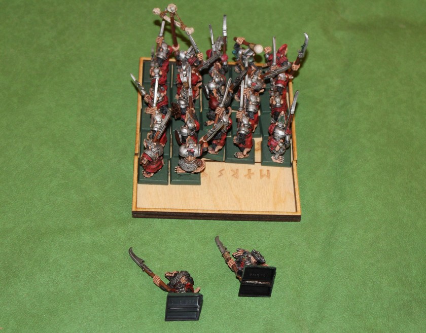 Halfling arrows killed 2 Stormvermin.